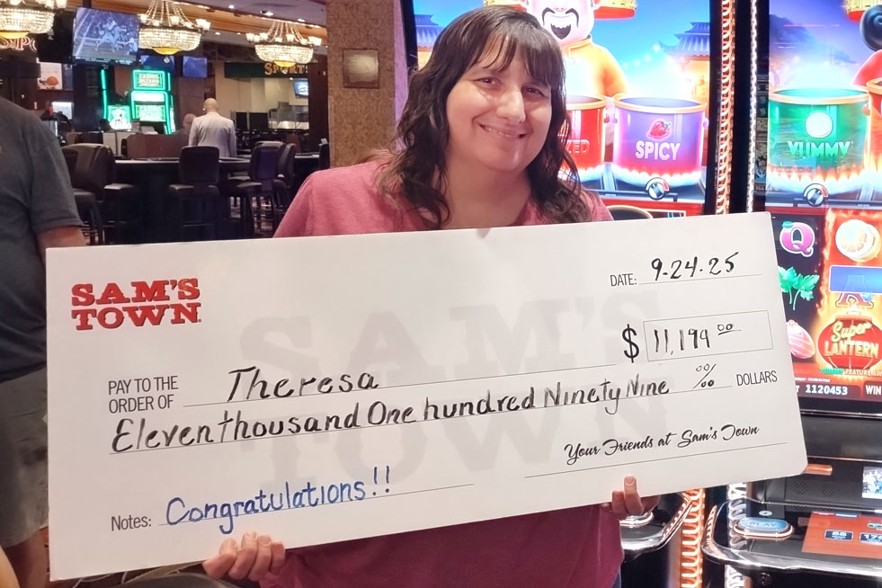 Jackpot Winner Theresa B. $11,199