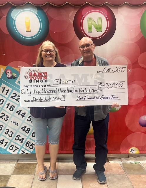 Bingo Winner Sherry D. $43,343