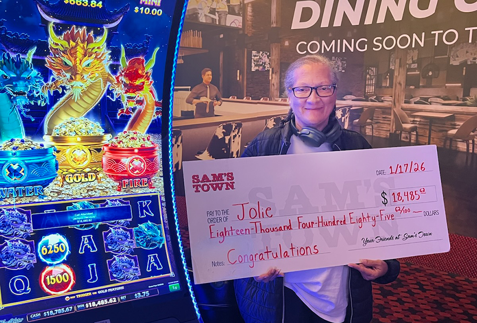 Jackpot Winner Jolie S. $18,486