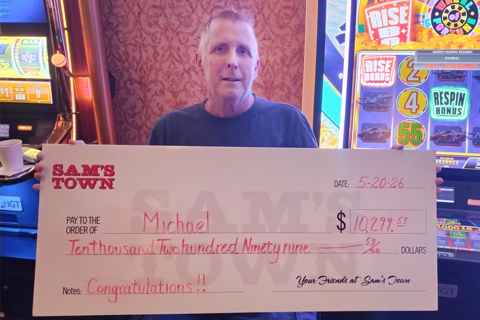 Jackpot Winner Michael B. $10,299
