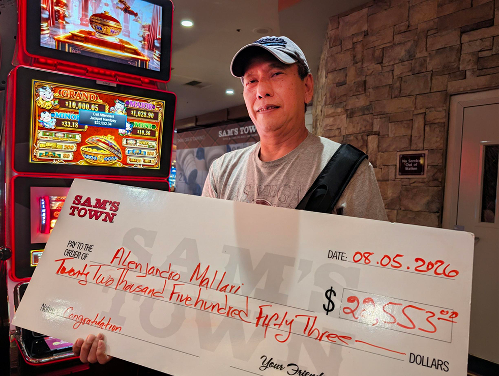 Jackpot Winner Alejandro M. $22,530