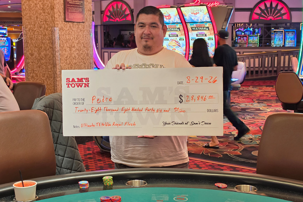 Jackpot Winner Pedro P. $28,846
