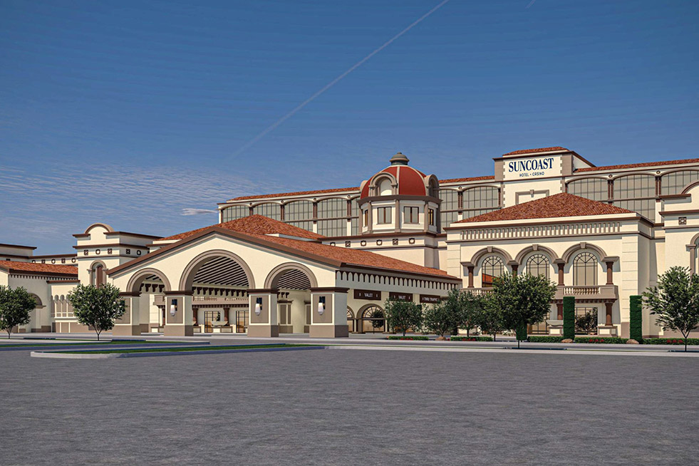 suncoast exterior with new logo