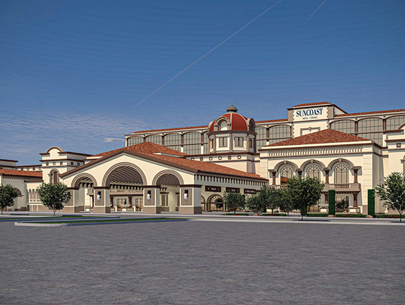 suncoast exterior with new logo