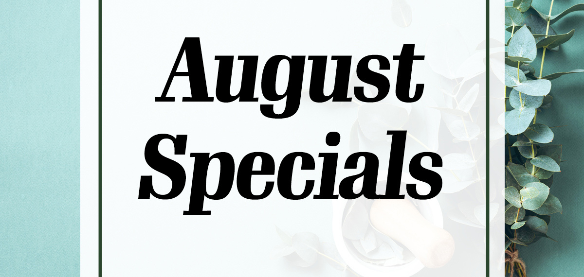 August Spa Specials