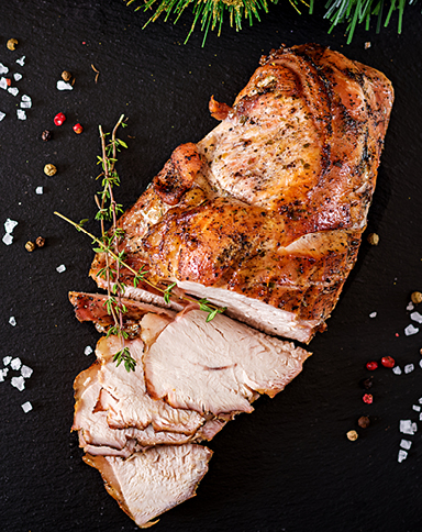 Sliced Roast Turkey Breast