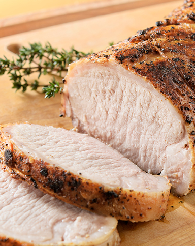 Pecan Crusted Pork Loin