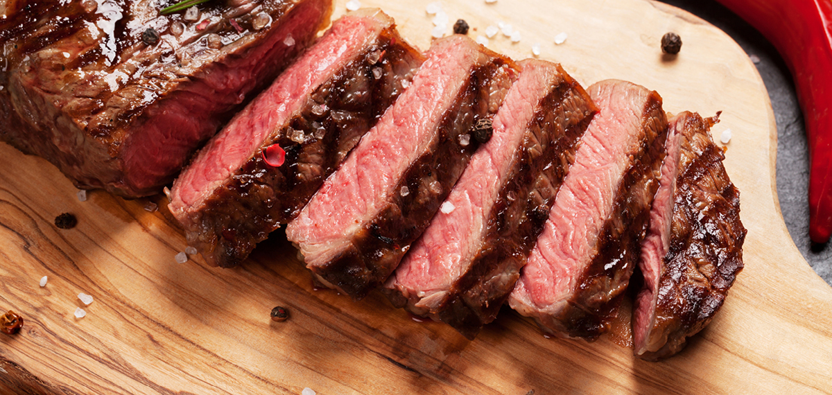 Slices of Beef Tenderloin