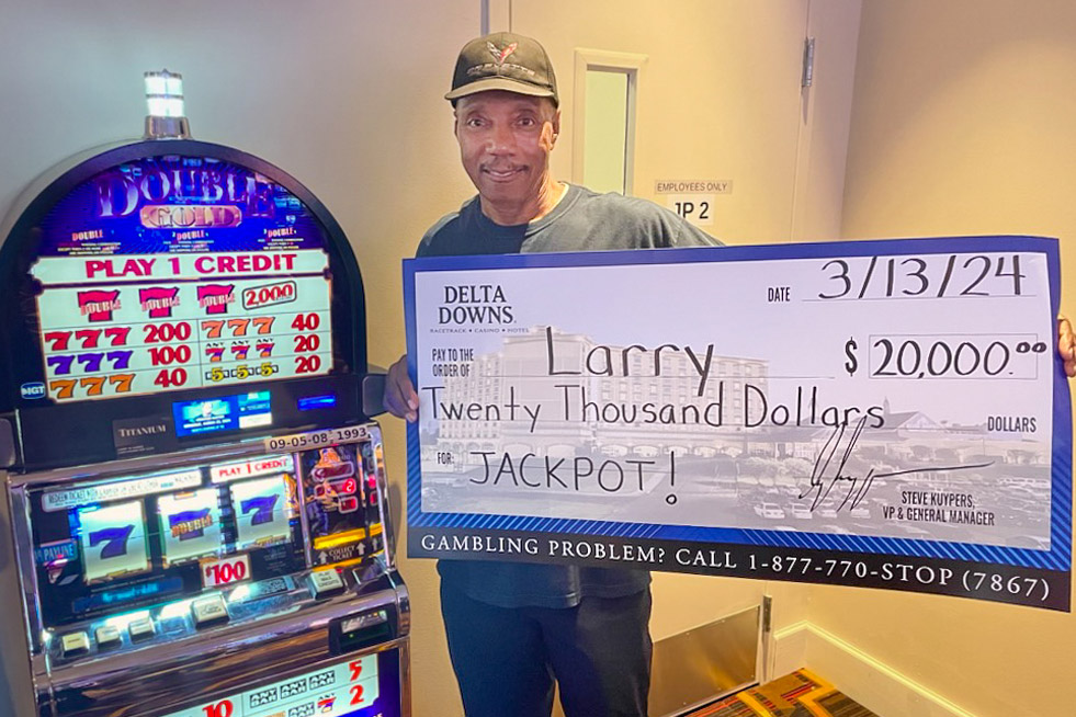 Winner Larry H - $20,000