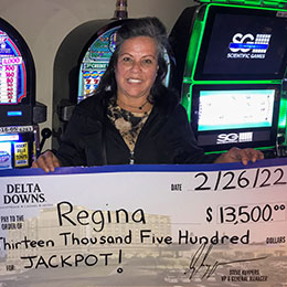 Regina - Winner at Delta Downs