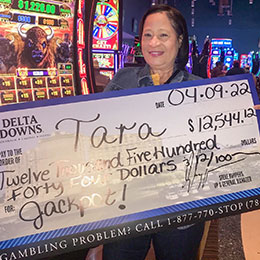 Tara - Winner at Delta Downs