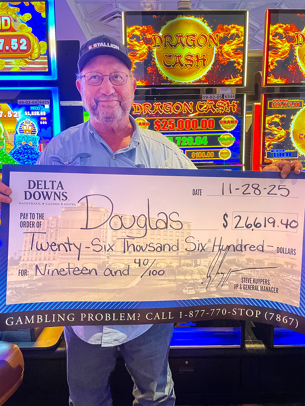 Jackpot Winner Douglas M. $26,619
