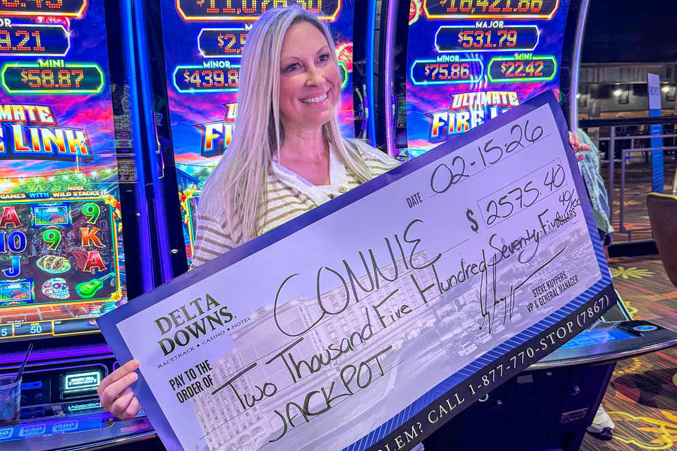 Jackpot Winner Connie L. $2,575