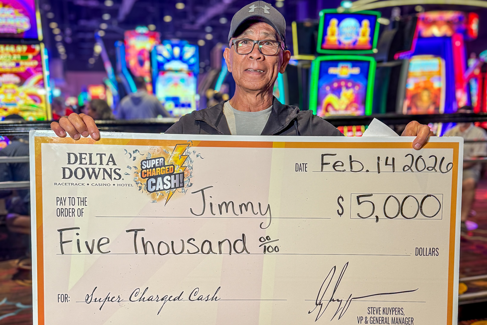 Jackpot Winner Jimmy O. $5,000