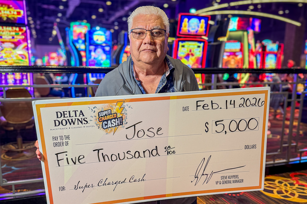 Jackpot Winner Jose R. $5,000