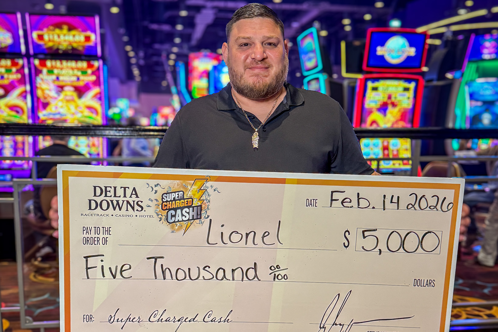 Jackpot Winner Lionel S. $5,000
