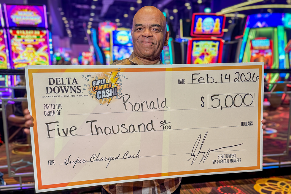 Jackpot Winner Ronald C. $5,000