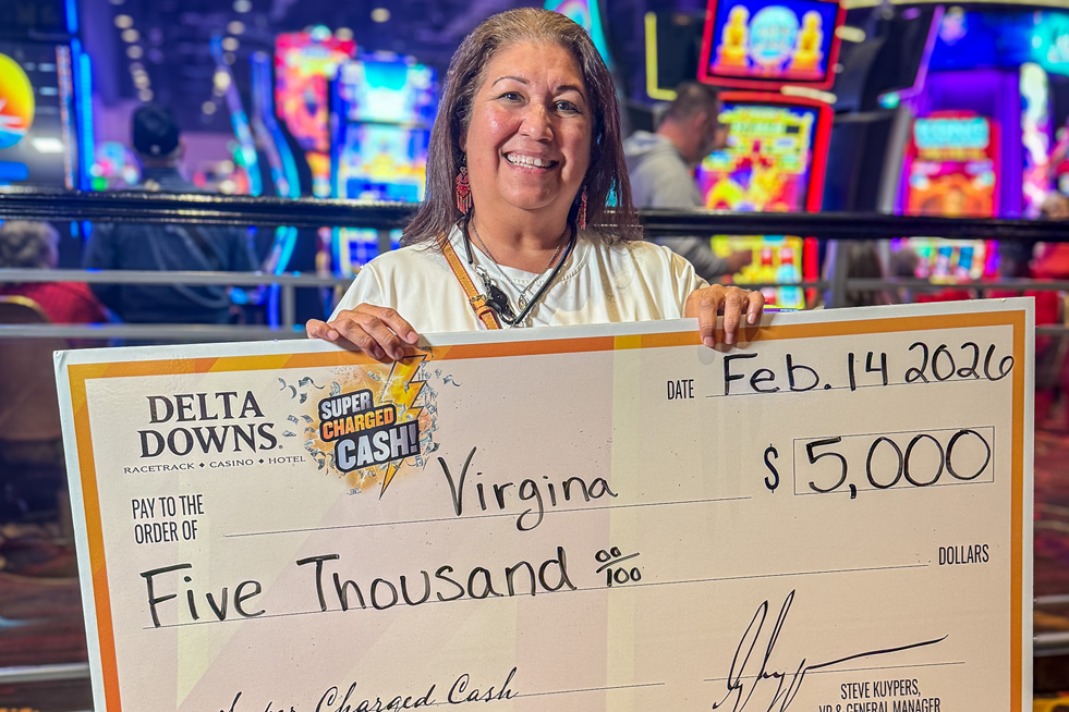 Jackpot Winner Virginia M. $5,000