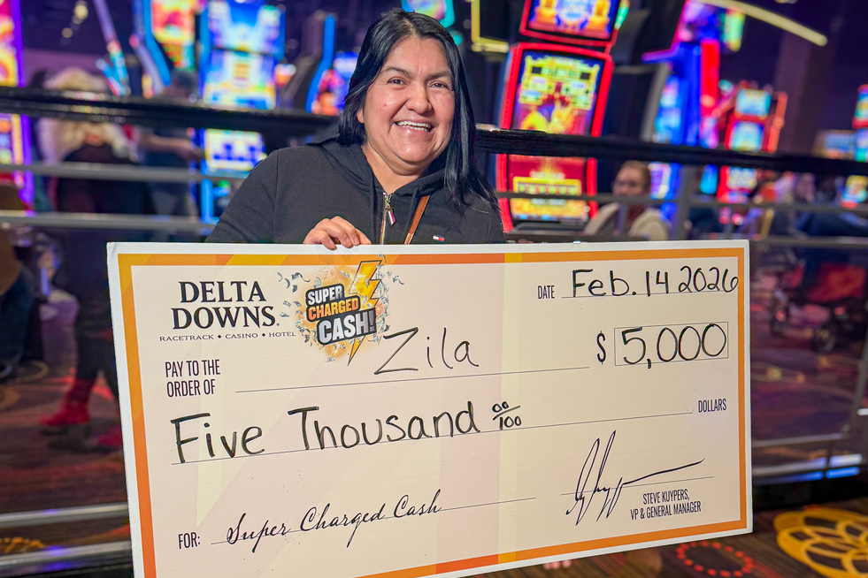 Jackpot Winner Zila H. $5,000