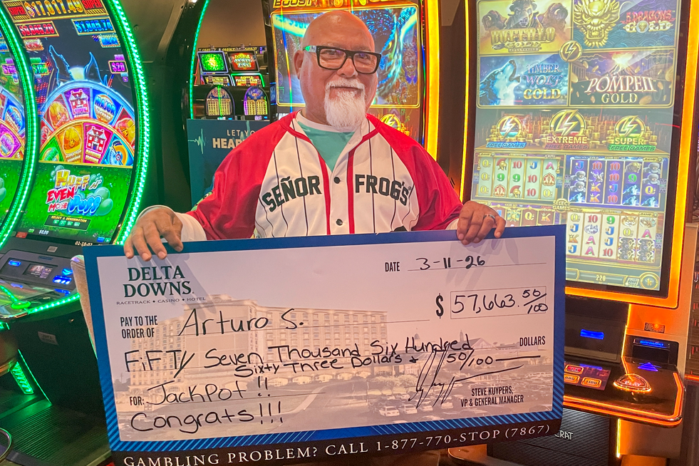 Jackpot Winner Arturo S. $57,663