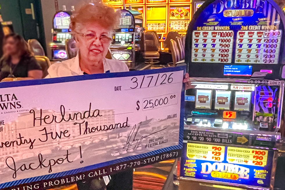 Jackpot Winner Herlinda C. $25,000