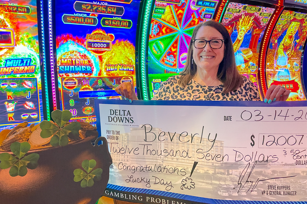 Jackpot Winner Beverly M. $12,007