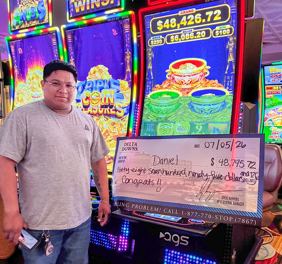 Jackpot Winner Daniel S. $48,795