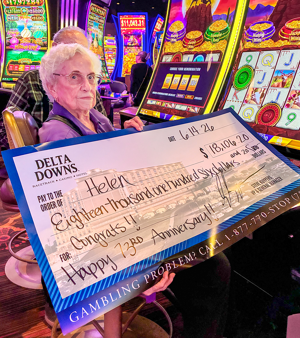 Jackpot Winner Helen C. $18,106