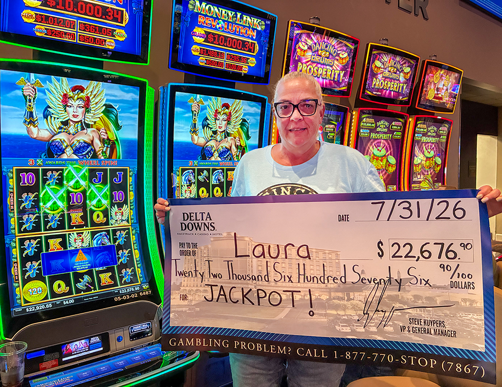 Jackpot Winner Laura B. $22,676