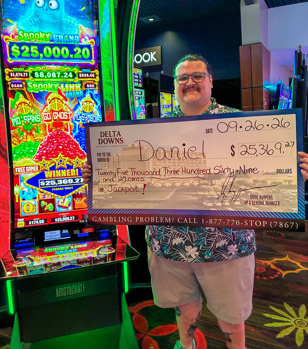 Jackpot Winner Daniel S. $25,369