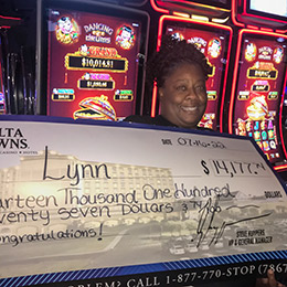Lynn - Winner at Delta Downs