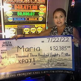 Maria - Winner at Delta Downs