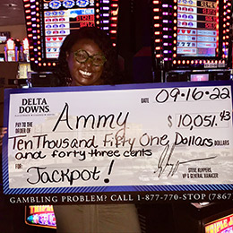 Ammy - Winner at Delta Downs