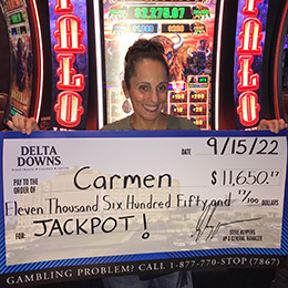 Carmen - Winner at Delta Downs