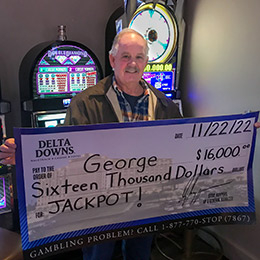 George - Winner at Delta Downs