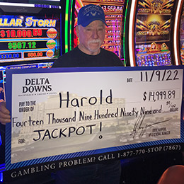 Harold - Winner at Delta Downs