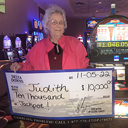 Judith - Winner at Delta Downs