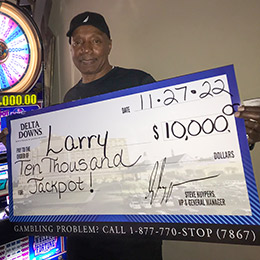 Larry - Winner at Delta Downs