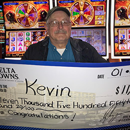 Kevin - Winner at Delta Downs