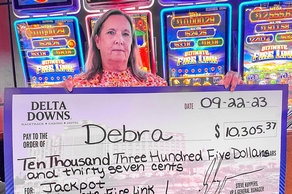 Winner Debra J - $10,305
