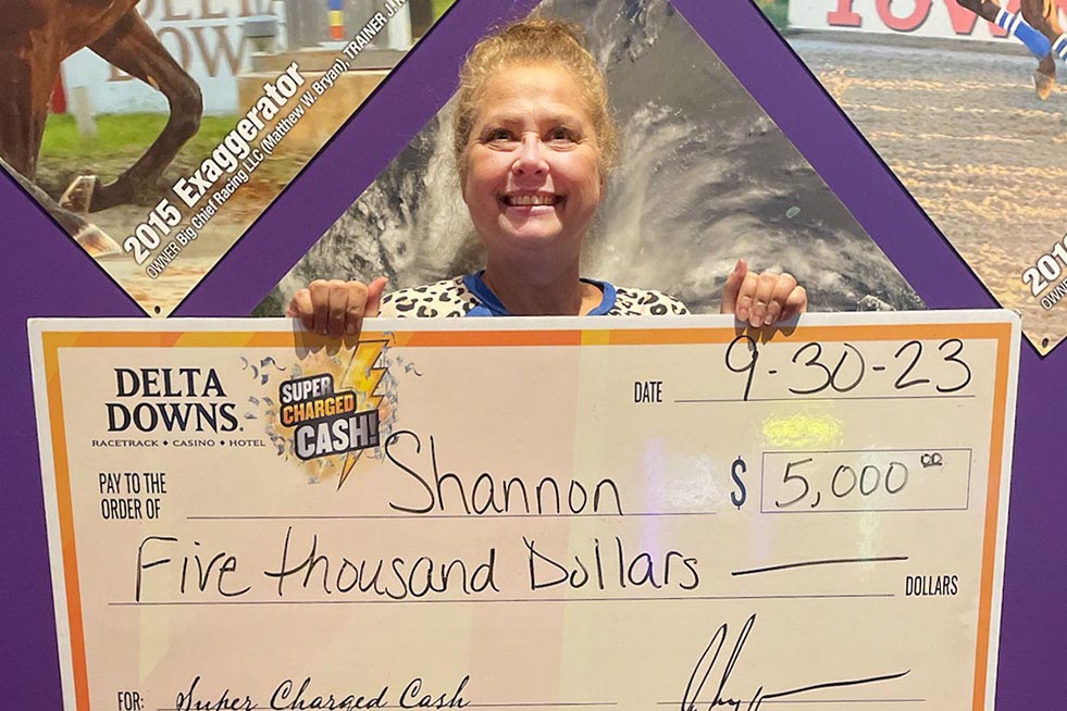 Winner Shannon H - $5,000