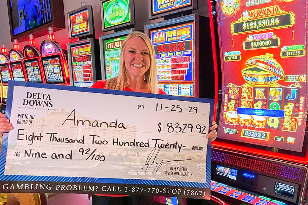 Jackpot winner Amanda K. - $8,329
