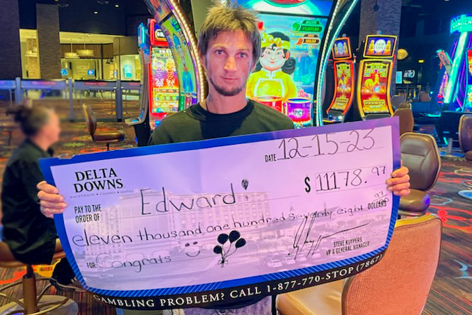 Jackpot winner Edward S. - $11,178