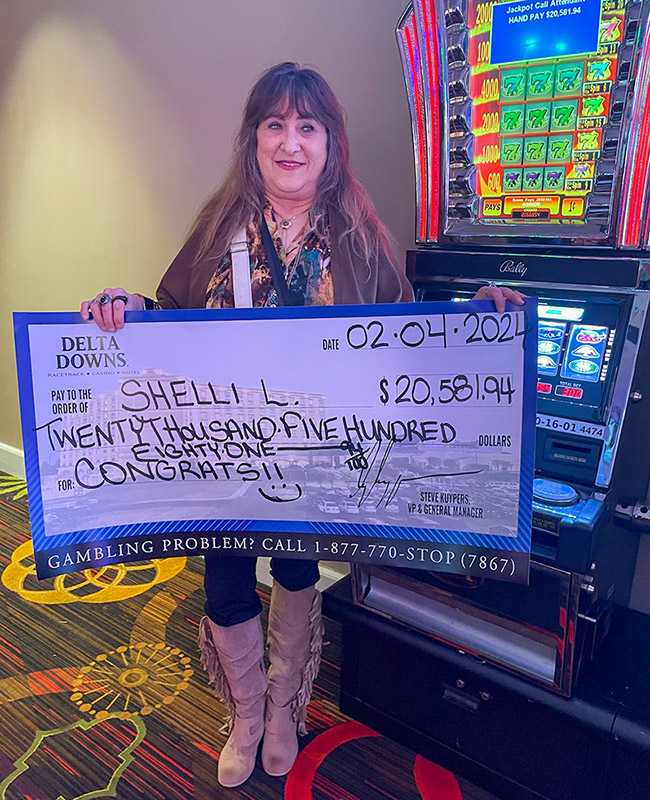 Winner Shelli L - $20,581