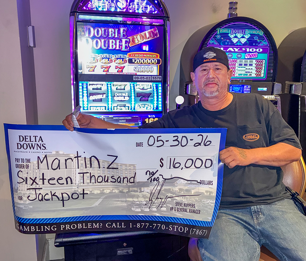 Jackpot Winner Martin Z. $16,000