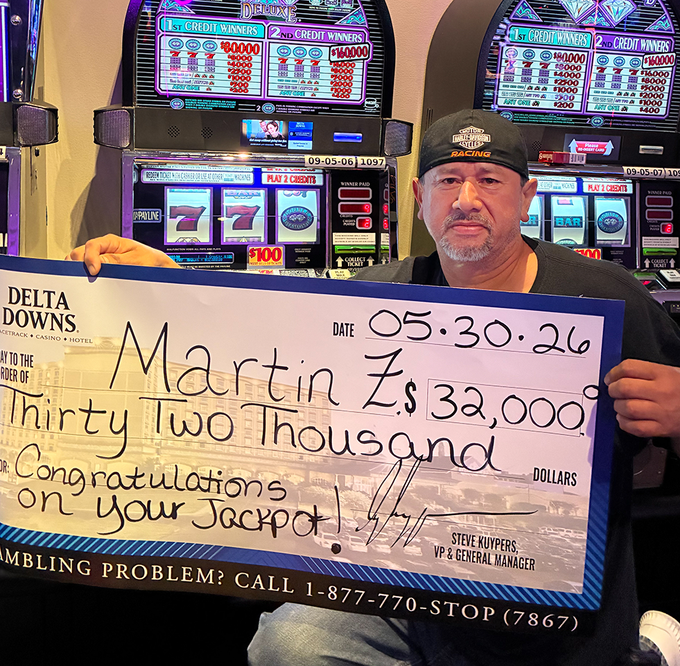 Jackpot Winner Martin Z. $32,000