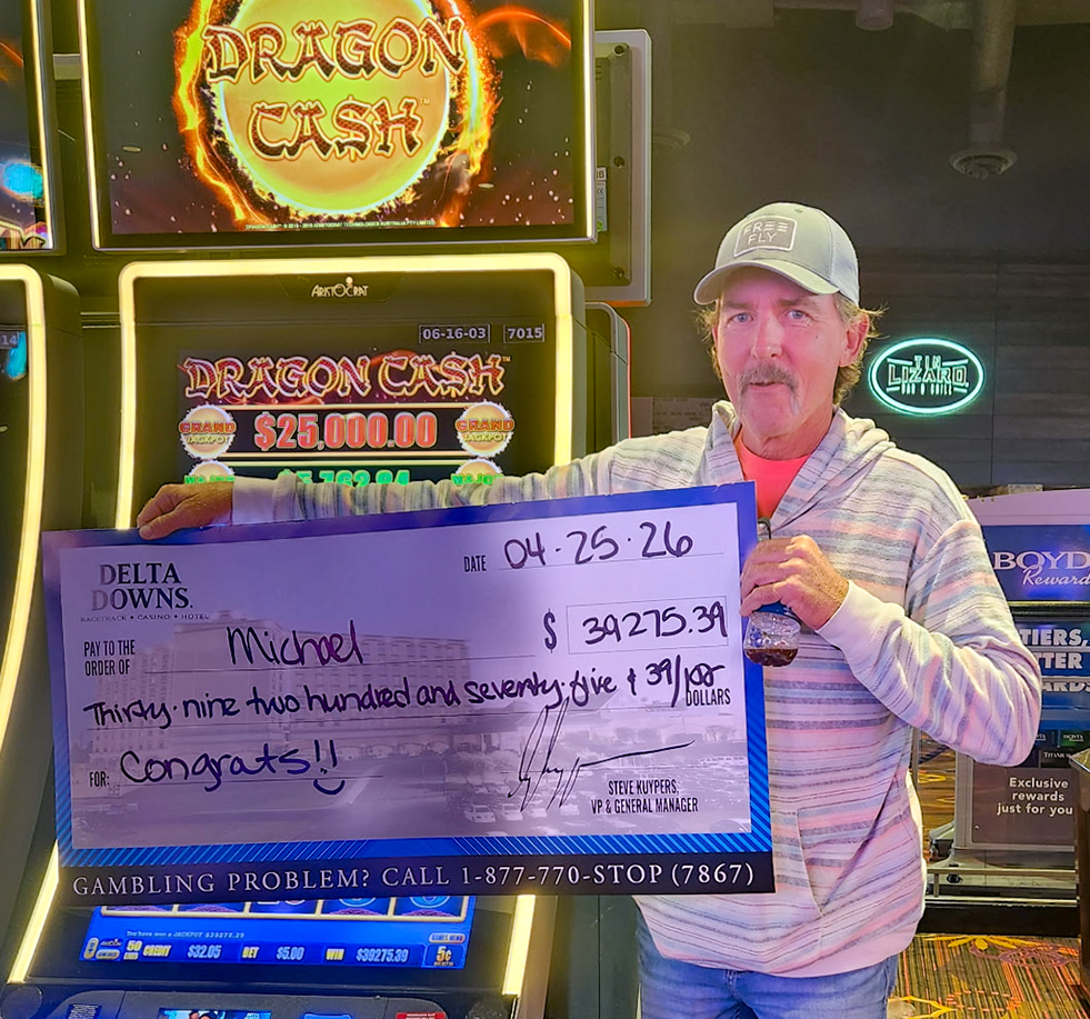 Jackpot Winner Michael R. $39,275