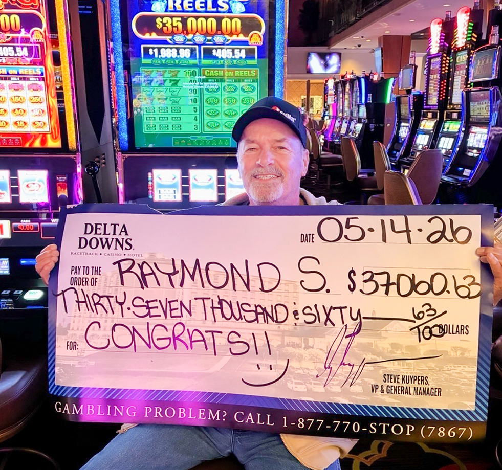Jackpot Winner Raymond S. $37,060