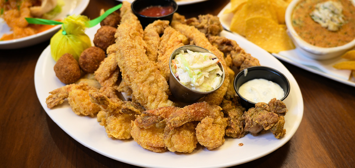 Fried Seafood Plate