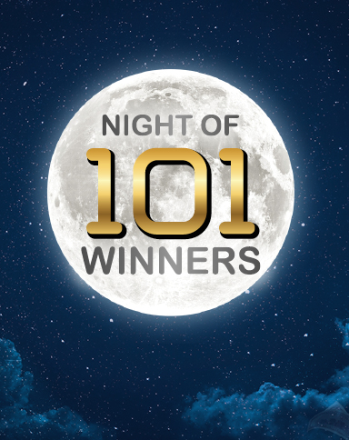 Night of 101 Winners